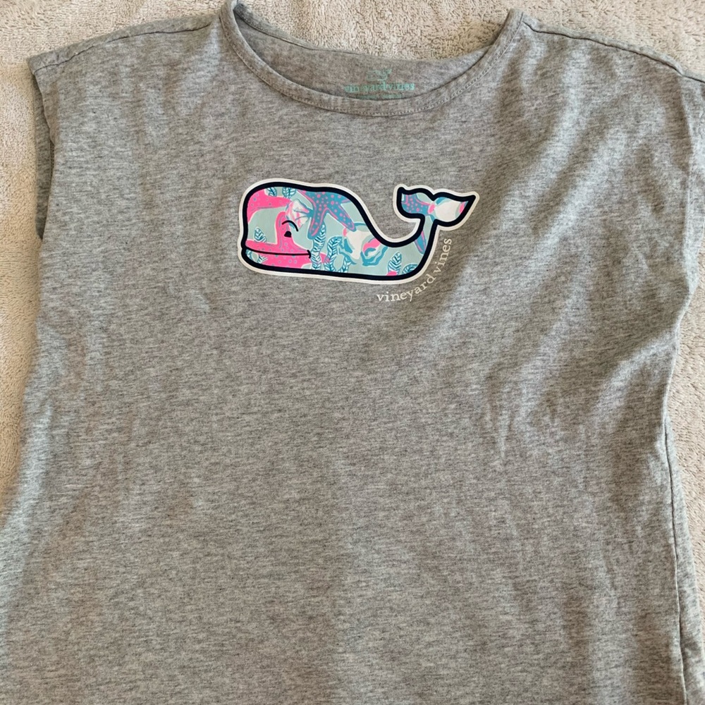 Vineyard vines girls whale swing shirt